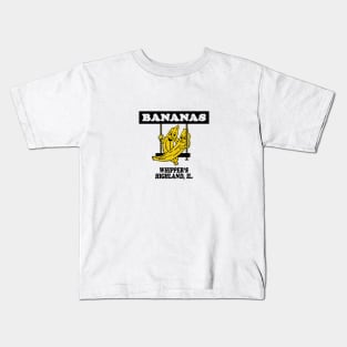 Bananas at Whipper's Lounge - Highland, Illinois Kids T-Shirt